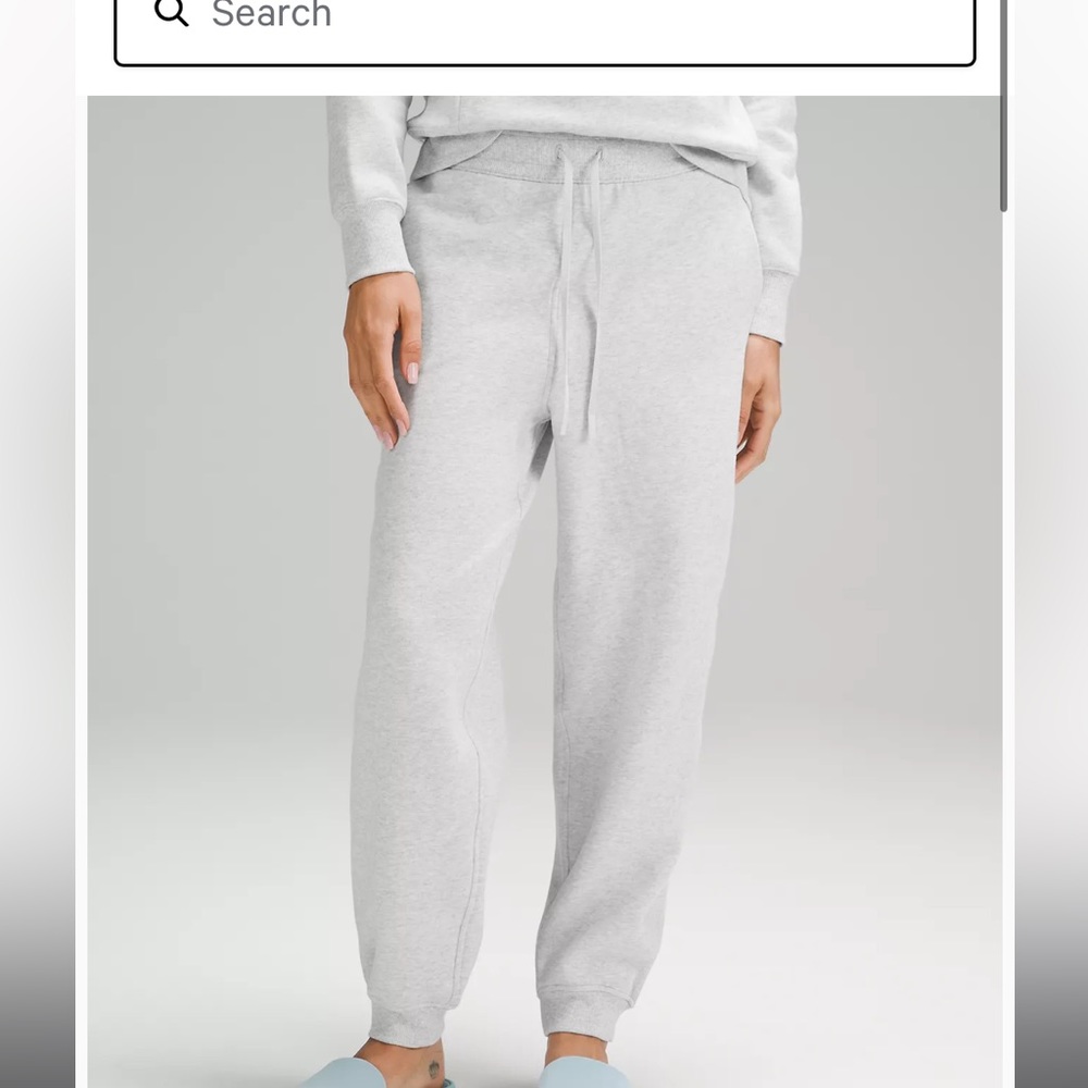 Relaxed High Rise Fleece Jogger
